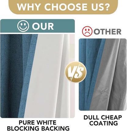 H.VERSAILTEX 100% Blackout Curtains