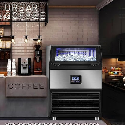 Commercial Ice Maker Machine, 350Lbs/24H