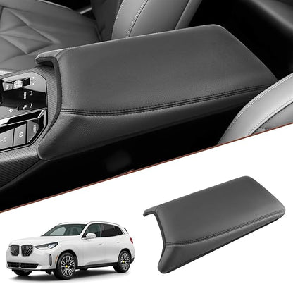 SKTU for 2025 2026 BMW X3 Center Console Cover for 2025 2026 BMW X3 Armrest Cover BMW X3 2025 2026 Accessories Seat Box Cover 2025 2026 X3 (30 xDrive/M50 xDrive) Center Console Cushion [Soft, Durable]