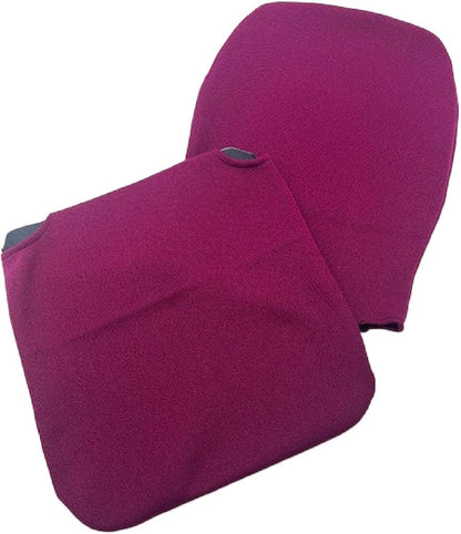 McCarty’s SacroEase MSC1-PURPLE Cover Only – Replacement Cover for SacroEase Premium & Deluxe Lumbar Back Support Car Seat Cushion (Insert Not Included) – Fits 16 x 15 x 19 Inches