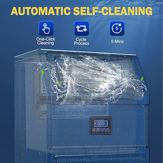 Commercial Ice Maker Machine, 350Lbs/24H