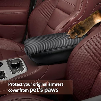 SKTU for 2011-2021 Jeep Grand Cherokee Central Console Cover 2021 Grand Cherokee Center Console Cover Grand Cherokee 2021 Accessories Grand Cherokee WK2 Armrest Pad Seat Box Cover