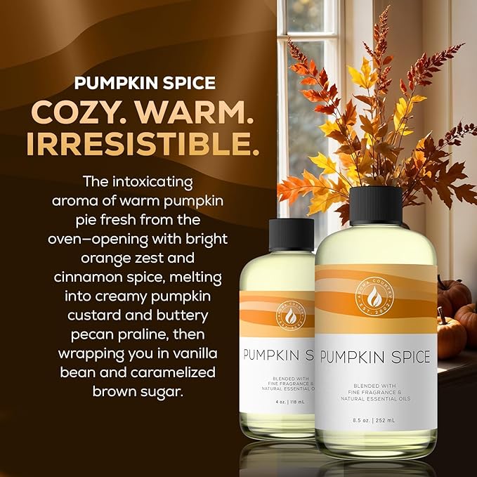 Aroma Country Pumpkin Spice Diffuser Oil