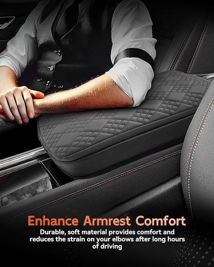 CDEFG for Chevrolet Traverse 2024 2025 2026 Center Console Cover Armrest Box Cover for Chevy Traverse (LT, Z71, High Country, RS) Accessories Console Arm Rest Protector Thickened