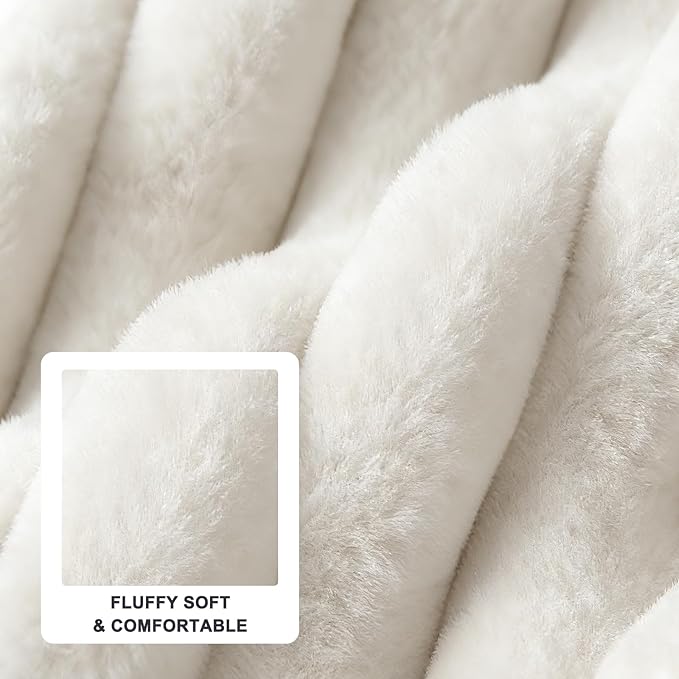 FURTIME Dog Bed for Small Dogs, Washable Orthopedic Dog Bed with Removable Cover, Rectangle Soft Calming Sleeping Puppy Bed Durable Pet Cuddler with Anti-Slip Bottom, Cream, S (20"x19"x6")