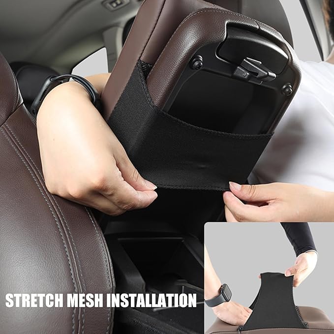 Car Armrest Cover Pad for Mazda CX-30 2020–2025 Premium Leather Center Console Armrest Cushion Pad Anti-Scratch Waterproof Auto Interior Accessories Orange Style