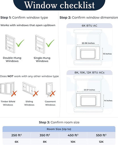 Windmill Window Air Conditioner