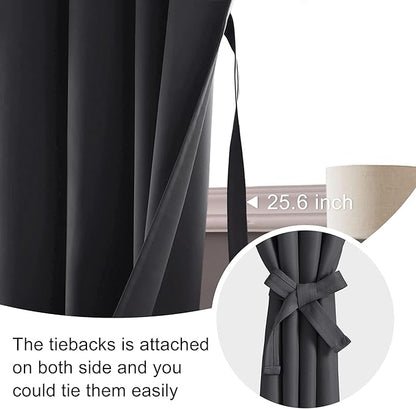 JIUZHEN Blackout Curtains for Bedroom