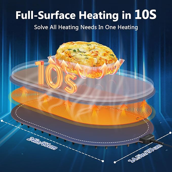 Warming Mat for Food Extra Large, and Daily Use