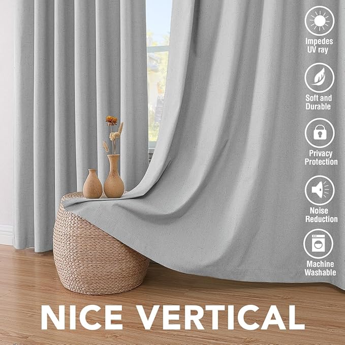 H.VERSAILTEX 100% Blackout Curtains