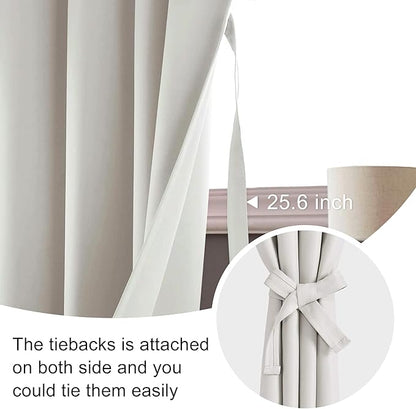 JIUZHEN Blackout Curtains for Bedroom