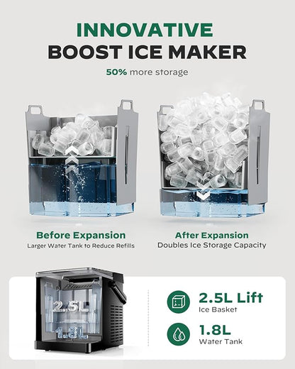 Silonn Ice Maker Countertop