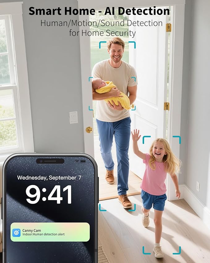 VIMTAG 4MP 5G Indoor Camera, Dog Camera