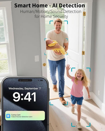 VIMTAG 4MP 5G Indoor Camera, Dog Camera