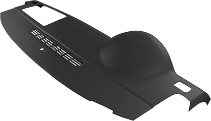 DashSkin Dash Cover Compatible with 2007-2014 Chevy Tahoe Suburban Avalanche & GMC Yukon & Yukon XL Without Speaker Holes in Black - Hard Molded Plastic Dashboard Cap