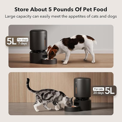 PETLIBRO Automatic Cat Feeder, 5G WiFi Automatic Dog Feeder