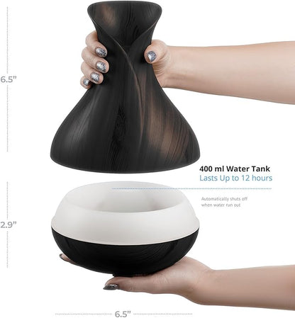 Smart WiFi Wireless Essential Oil Aromatherapy 400ml Ultrasonic Diffuser &