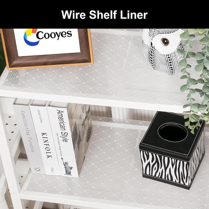 Cooyes Shelf Liner – Premium Non-Adhesive Cabinet & Drawer Liner for Kitchen – Waterproof Shelf Paper with Modern Pattern – Durable EVA Cabinet Mat – Easy to Cut