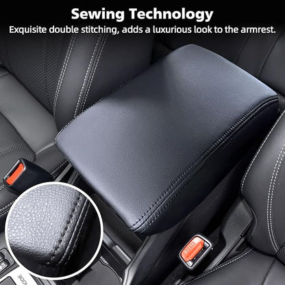 Center Console Armrest Cover Compatible with Subaru Crosstrek/Impreza 2024 2025 2026, Soft Armrest Pad Cover Protector Cushion for Subaru Interior Accessories