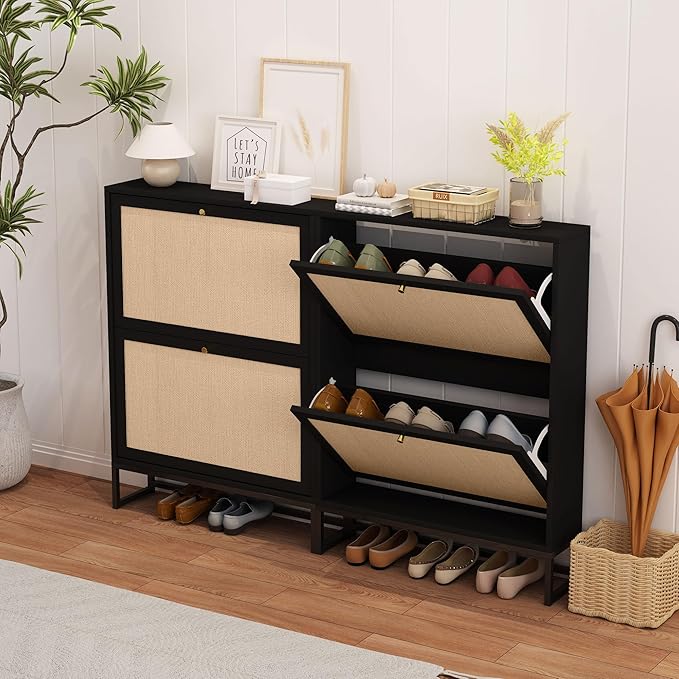 AVZEAR Narrow Shoe Cabinet