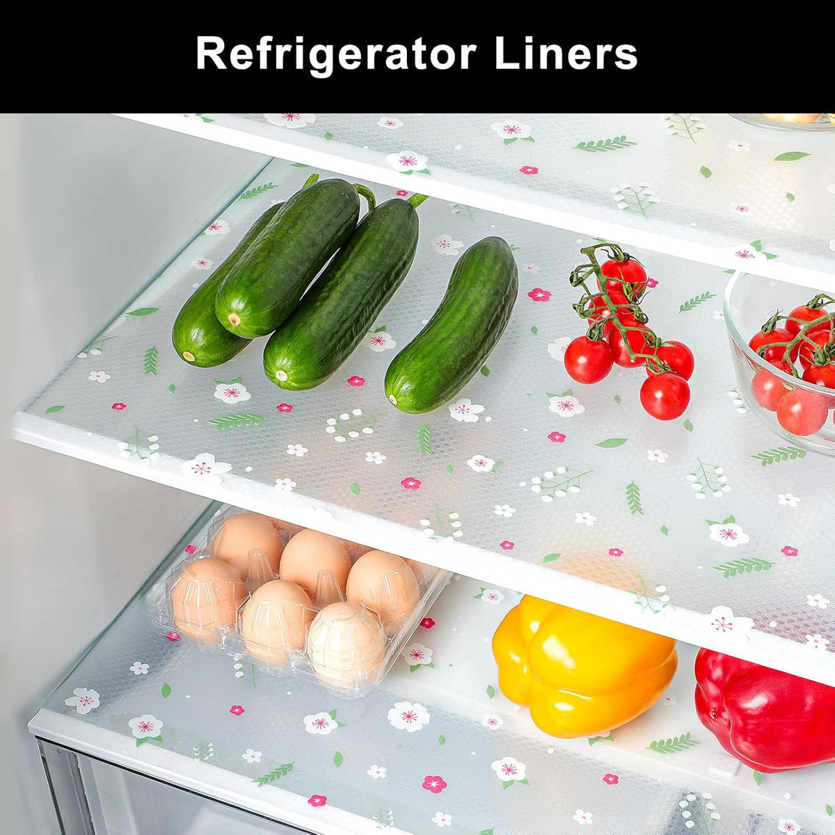 Cooyes Shelf Liner – Premium Non-Adhesive Cabinet & Drawer Liner for Kitchen – Waterproof Shelf Paper with Modern Pattern – Durable EVA Cabinet Mat – Easy to Cut (11.8" W x 360" L)