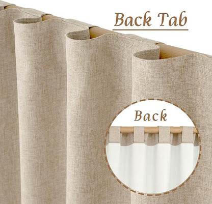 LAMIT 100% Blackout Window Curtains