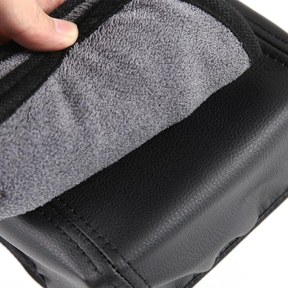 Center Console Armrest Cover for Subaru Outback 2010 2011 2012 2013 2014 Accessories, Leather Armrest Lid Cushion Pad, Armrest Seat Box Cover Mat (Black)