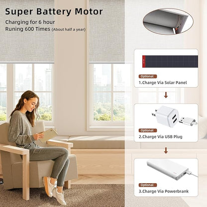 Motorized Blinds Roller Shade