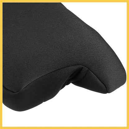 Car Center Console Armrest Cover for Ford for Ranger 2019-2023 Neoprene Interior Arm Rest Cover Elbow Cushion Pad Black Auto Replacement Parts