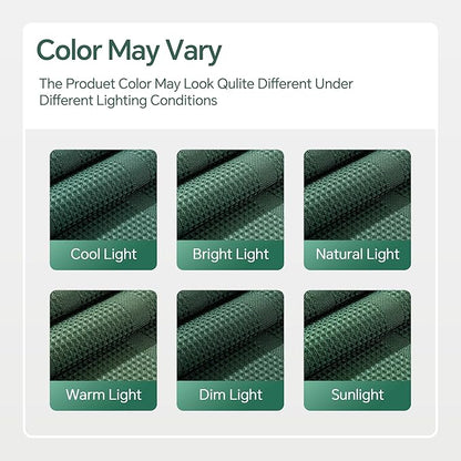 TURKIO 54inch Wide Narrow Dark Green Shower Curtain Waffle Weave Shower Curtain Striped Fabric Shower Curtains for Bathroom, Green Bathroom Decor, (54Wx72H, Dark Green)