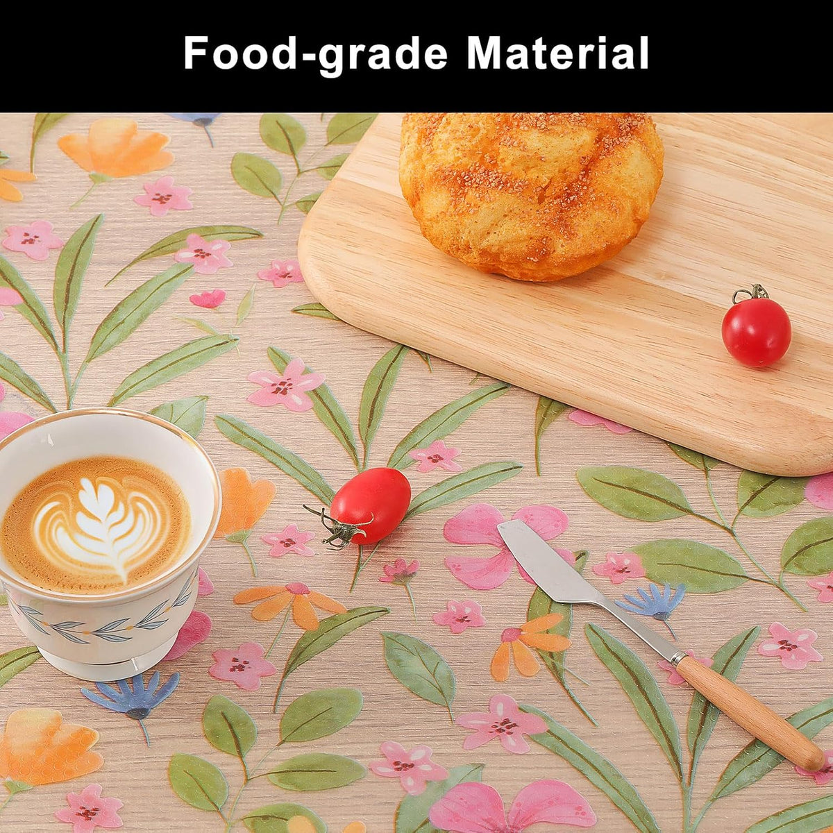 Cooyes Shelf Liner – Premium Non-Adhesive Cabinet & Drawer Liner for Kitchen – Waterproof Shelf Paper with Modern Pattern – Durable EVA Cabinet Mat – Easy to Cut （23.6" W x 236" L）