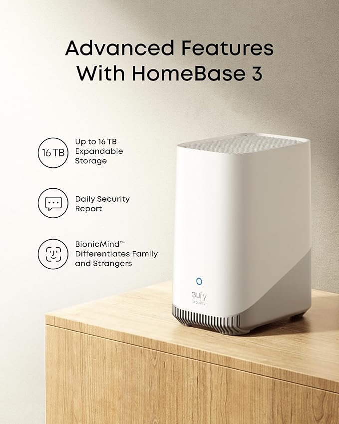eufy Security SoloCam E42 4-Cam Kit, 4K Security Camera Wireless Outdoor
