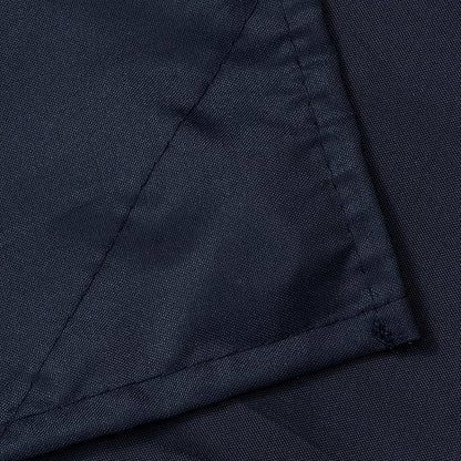 N&Y HOME Fabric Shower Curtain Liner with Weighted Magnets - Navy Blue Shower Curtain for Bathroom with Hotel Quality, Machine Washable, Water Repellent - Navy, 72x72