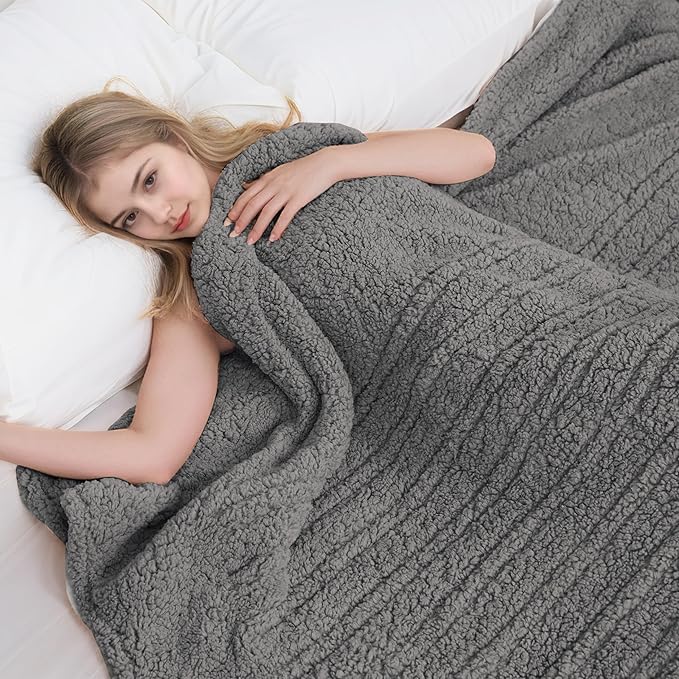 Electric Heated Blanket Full Size 72"×84"