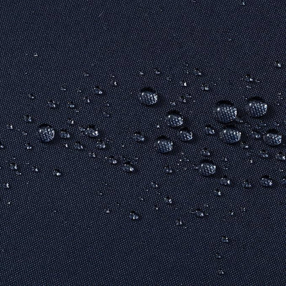 N&Y HOME Fabric Shower Curtain Liner with Weighted Magnets - Navy Blue Shower Curtain for Bathroom with Hotel Quality, Machine Washable, Water Repellent - Navy, 72x72
