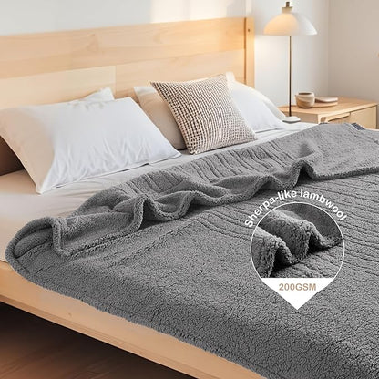 Electric Heated Blanket Twin Size 62"×84"