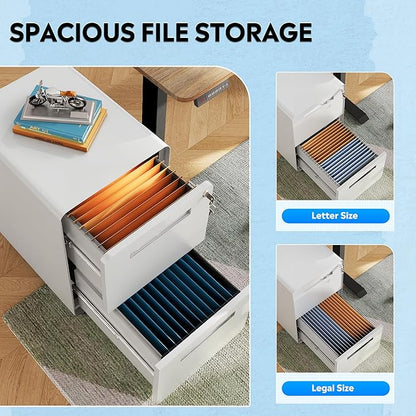 DEVAISE 2-Drawer File Cabinet